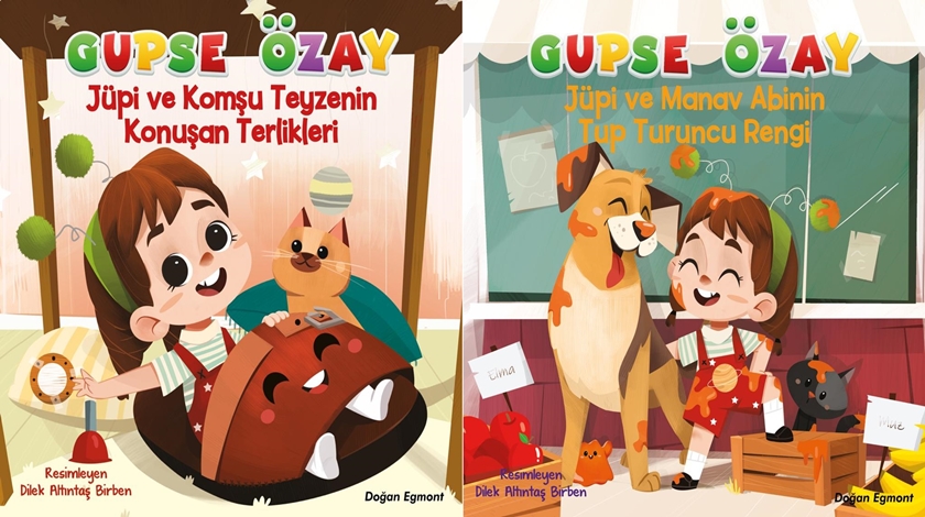 Gupse Özay’dan rengarenk çocuk kitapları