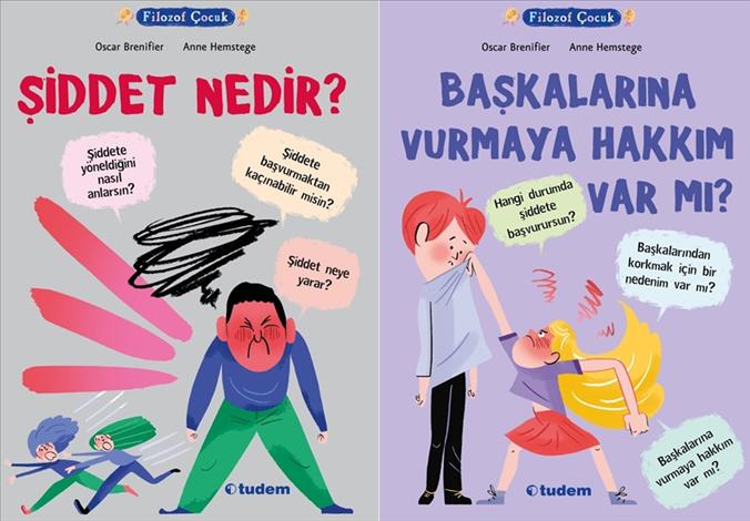 Filozof Çocuk kitap serisinin yeni konusu şiddet